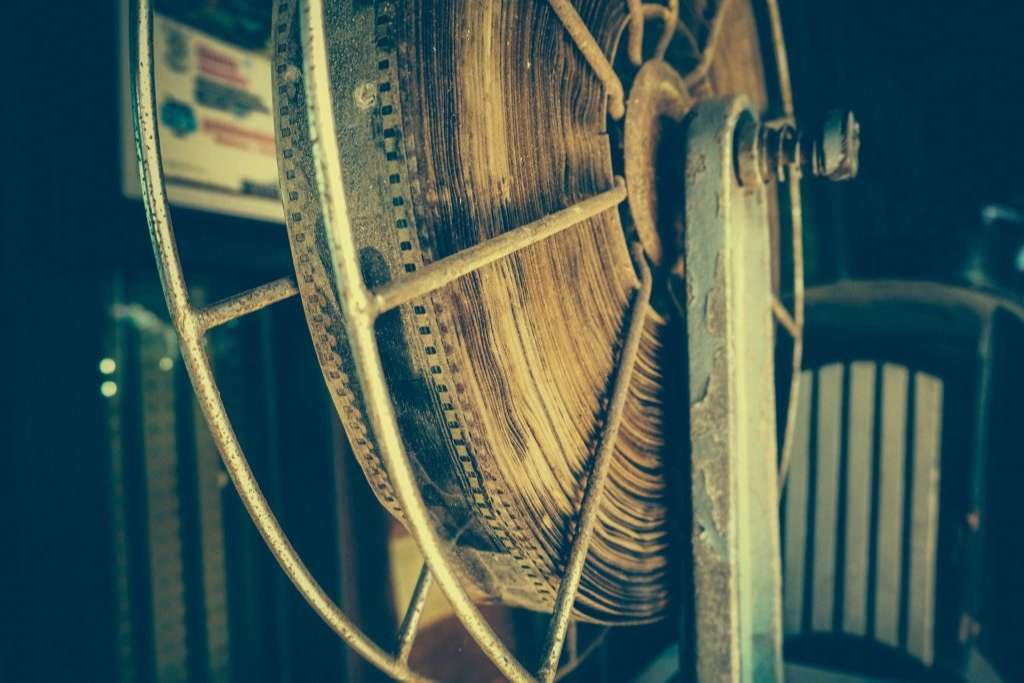 Vintage film strip