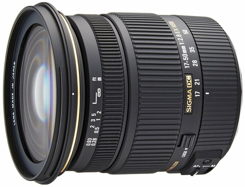 Sigma 17-50mm f2.8 Lens