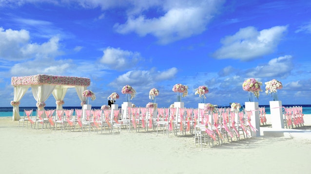beach wedding venue