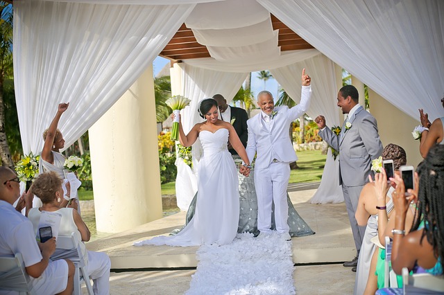 bride and groom