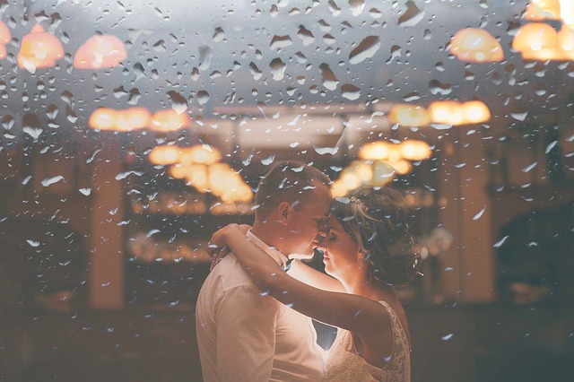 first dance behind window