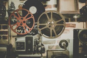 vintage film strip