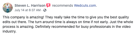 Wedcuts review