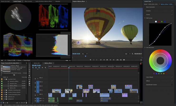 Adobe Premiere Pro vs final cut colour grading