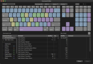 Final Cut Pro X shortcuts